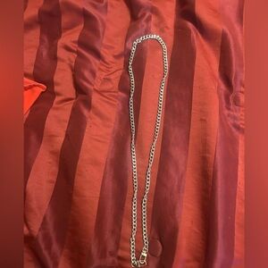 Silver hand bag  chain